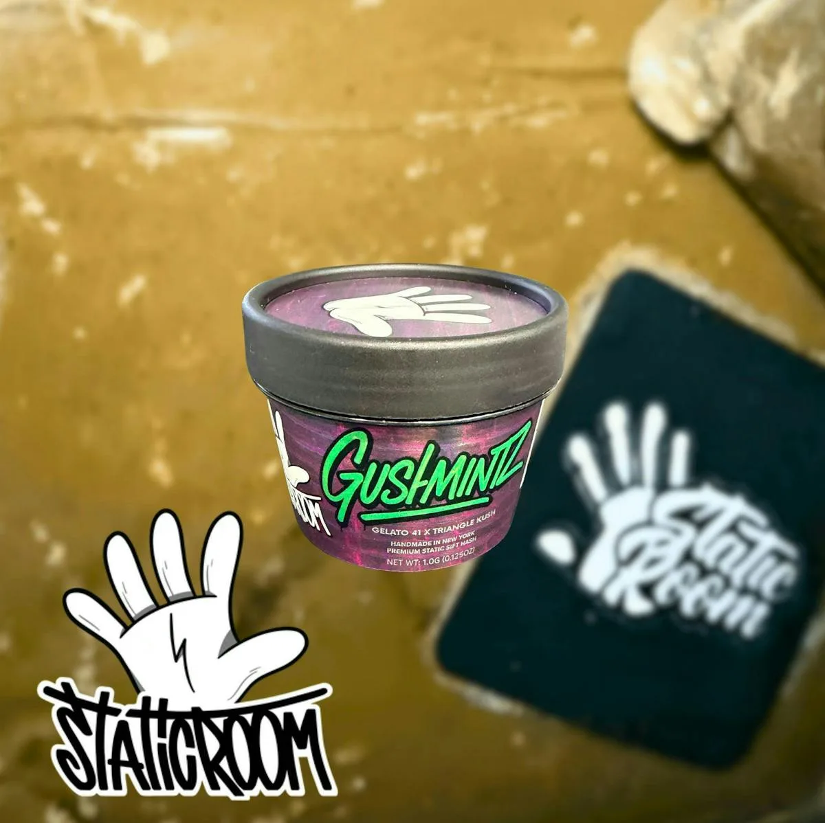 Static Room | Gush Mintz | Premium Sift Hash | 1g (I) by Static Room